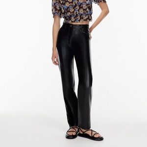 Aritzia Black Straight Leg Pants